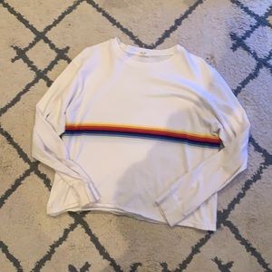 White John galt/brandy Melville long sleeve shirt